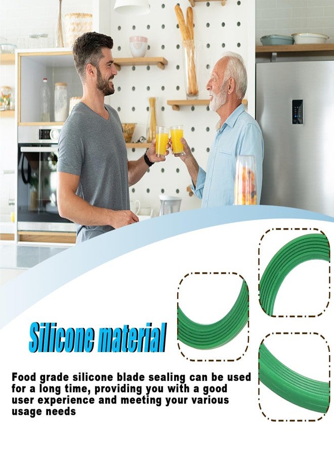 lvifloae 5Pcs Blender Sealing Gasket O-Ring Replacement Parts,Blender Gasket Sealing Ring for Vorwerk Thermomix TM5 TM6 Blender Accessory Countertop Blender Replacement Pitcher - Image 5